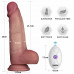 Lovetoy | Реалістичний вібратор - Vibrating Sliding Skin Pro II Dual Layer Silicone Dong 8