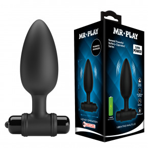 Baile | Анальна пробка - Mr.Play Vibrating Anal Plug. Цена: 856 грн