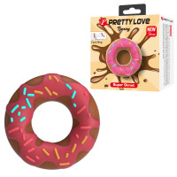Ерекційне кільце - Pretty Love Berry Super Donut Silicone Cock Ring