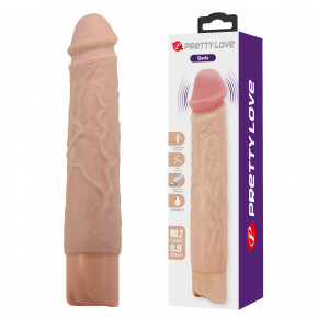 Baile | Реалістичний вібратор - Pretty Love Osric Realistic Vibrating Dildo Flesh. Цена: 760 грн