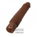 Baile | Реалістичний вібратор - Pretty Love Rufus Realistic Vibrating Dildo Brown. Цена 726 грн. Фото: 9