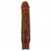 Baile | Реалістичний вібратор - Pretty Love Rufus Realistic Vibrating Dildo Brown. Цена 726 грн. Фото: 2