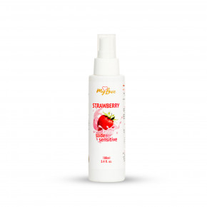 Інтимний гель-лубрикант - MyLove Taste Slide Sensitive Strawberry, 100 мл