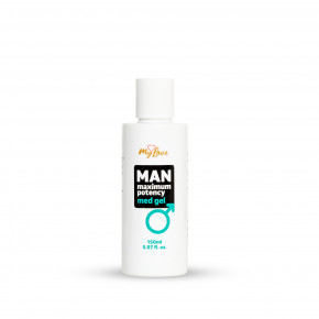 BOYS of TOYS | Інтимний гель-лубрикант для чоловіків - MyLove Man Maximum Potency Med Gel, 150 мл. Цена: 694 грн