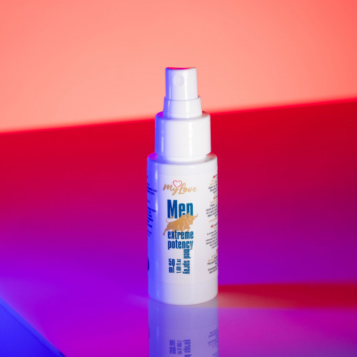 BOYS of TOYS | Інтимний спрей-лубрикант для чоловіків - MyLove Man Extreme Potency Med Spray, 50 мл. Ціна 602 грн. Фото: 1
