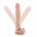 Blush Novelties | Фалоімітатор Blush Novelties Au Naturel Daddy Sensa Feel Dual Density Dildo Vanilla 14" (35 см). Ціна 3575 грн. Фото: 4
