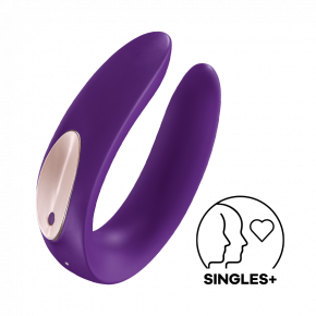 Satisfyer | Вибратор Double Plus. Цена: 1 369 грн
