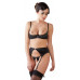 Abierta Fina | Комплект белья Rhinestone Shelf Bra Set 80B/M. Цена 2 599 грн. Фото: 11