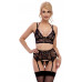 Abierta Fina | Комплект белья Bra Suspender Set M. Ціна 4100 грн. Фото: 1