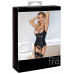 Abierta Fina | Комплект Abierta Fina Half Cup Wetlook and Lace Corset с открытым доступом, черный. Цена 4 150 грн. Фото: 13