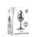 Adam & Eve | Анальна пробка з каменем A & E CLEAR Gem ANAL PLUG MEDIUM. Ціна 910 грн. Фото: 3