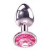 Adam & Eve | Анальная пробка,маленькая A&E PINK GEM ANAL PLUG SMALL. Цена 835 грн. Фото: 3