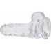 ADDICTION | Фалоімітатор Addiction - Crystal Clear Dildo With Balls - 6