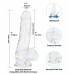 ADDICTION | Фалоімітатор Addiction - Crystal Clear Dildo With Balls - 7
