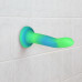 ADDICTION | Фалоімітатор Addiction Rave Glow In The Dark Dildo Blue Green 8" що світлиться в темряві (20.32 см). Ціна 2158 грн. Фото: 5