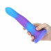 ADDICTION | Фаллоимитатор Addiction Rave Glow In The Dark Dildo Blue Purple 8" светящийся в темноте (20.32 см). Цена 2 158 грн. Фото: 4
