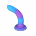 ADDICTION | Фаллоимитатор Addiction Rave Glow In The Dark Dildo Blue Purple 8" светящийся в темноте (20.32 см). Цена 2 158 грн. Фото: 1