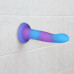 ADDICTION | Фаллоимитатор Addiction Rave Glow In The Dark Dildo Blue Purple 8" светящийся в темноте (20.32 см). Цена 2 158 грн. Фото: 5