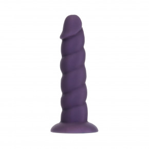 ADDICTION | Фаллоимитатор Fantasy by Addiction Unicorn Dildo 7” Purple, вибропуля в подарок. Ціна: 1549 грн