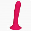 Дилдо с присоской Adrien Lastic Hitsens 4 Pink, отлично для страпона, диаметр 37см, длина 17,8см