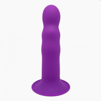 Ділдо з Присоскою Adrien Lastic Hitsens 3 Purple, відмінно для страпона