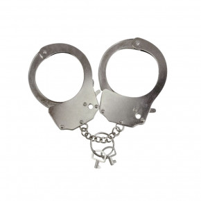 Adrien Lastic | Наручники металлические Adrien Lastic Handcuffs Metallic (полицейские) (мятая упаковка). Цена: 469 грн