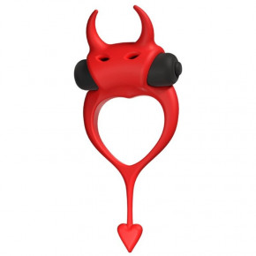 Adrien Lastic | Эрекционное кольцо в виде дьявола Adrien Lastic Devol Cock Ring с вибрацией, красное. Цена: 545 грн