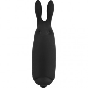 Adrien Lastic | Минивибратор-пуля ,,Кролик,, Adrien Lastic силиконовый, черный. Ціна: 499 грн