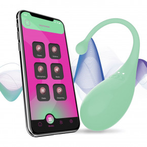 Adrien Lastic | Смарт-виброяйцо Adrien Lastic Palpitation Mint с глубокой вибрацией. Цена: 3 008 грн