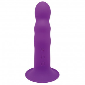 Adrien Lastic | Вибратор рельефный Adrien Lastic Hitsens 3 на присоске, фиолетовый. Цена: 2 300 грн