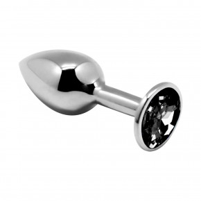 Alive | Анальная пробка Mini Metal Butt Plug Black L. Цена: 619 грн