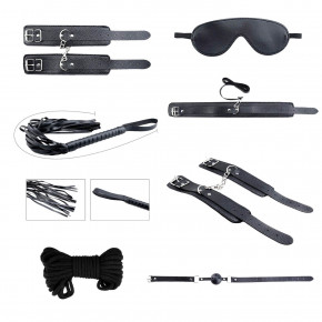 Alive | Набір Alive Secret Desires Black Bdsm Kit (8 Pcs). Ціна: 1149 грн