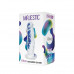 Alive | Прозрачный фаллоимитатор Alive Jelly Dildo Majestic, ТПЕ, присоска, диаметр 3.7см, длина 14.7см. Цена 629 грн. Фото: 1