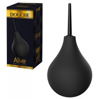 Alive | Анальный душ-спринцовка Alive Anal Douche черная, S. Цена 420 грн