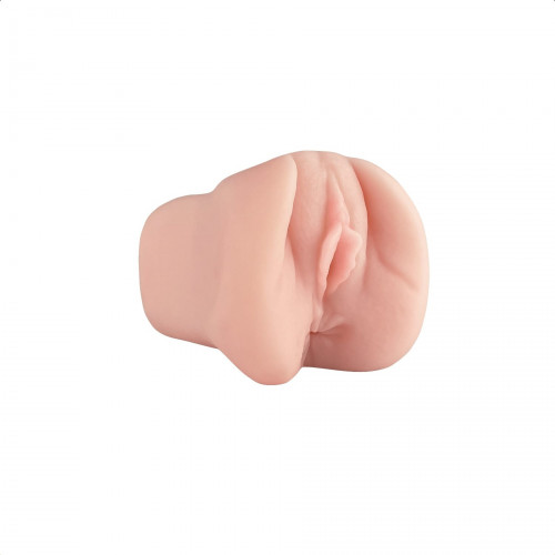 Alive | Мастурбатор реалистичный с двумя отверстиями Alive Lola вагина и анус, бежевый, L. Ціна 1699 грн. Фото: 3