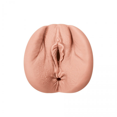 Alive | Мастурбатор реалистичный с двумя отверстиями Alive Lola вагина и анус, бежевый, L. Ціна 1699 грн. Фото: 1