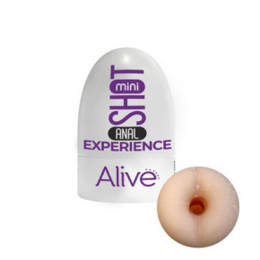 Alive | Карманный мастурбатор в виде ануса Alive Mini Shot Experience бежевый. Цена: 330 грн