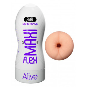 Alive | Мастурбатор в колбе Alive Maxi Flex с анальным отверстием. Цена: 885 грн