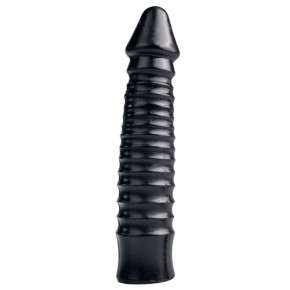 All Black | Большой фаллоимитатор с рельефом All BlackAB29 черный, 26 см. Цена: 1 020 грн