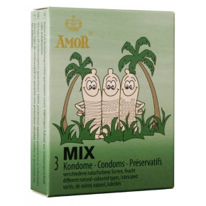 Amor | Презервативы-Amor Mix, 3 шт.. Цена: 78 грн