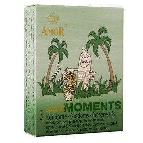 Amor | Презервативы-Amor Wild Moments, 3 шт.. Цена: 78 грн