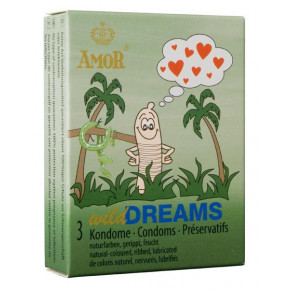 Amor | Презервативы - Amor Wild Dreams, 3 шт.. Цена: 78 грн