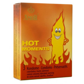 Amor | Презервативы-Amor Hot Moments, 3 шт.. Цена: 95 грн