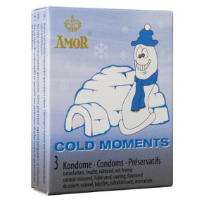 Amor | Презервативи - Amor Cold Moments, 3 шт.. Ціна: 80 грн