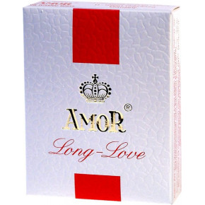 Amor | Презервативи - Amor Long Love, 3 шт.. Ціна: 79 грн