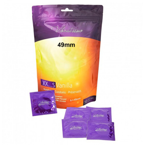 Amor | Презервативи - Vibratissimo XX ... S Vanilla, 49 мм, 50 шт.. Ціна 884 грн Amor | Презервативи - Vibratissimo XX ... S Vanilla, 49 мм, 50 шт.. Ціна 884 грн