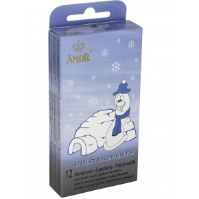 Amor | Презервативи - Amor Cold Moments, 12 шт.. Ціна: 160 грн