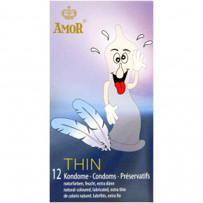 Amor | Презервативы-Amor Thin, 12 шт.. Цена: 279 грн