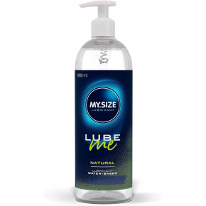 My.Size | Лубрикант - My.Size Lube Me Natural, 1000 мл. Ціна: 1011 грн