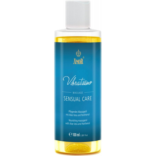 Amor | Масажне масло - Vibratissimo Sensual Care з алое вера та пантенолом, 100 мл. Цена 315 грн Amor | Масажне масло - Vibratissimo Sensual Care з алое вера та пантенолом, 100 мл. Цена 315 грн